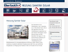Tablet Screenshot of berboth.de